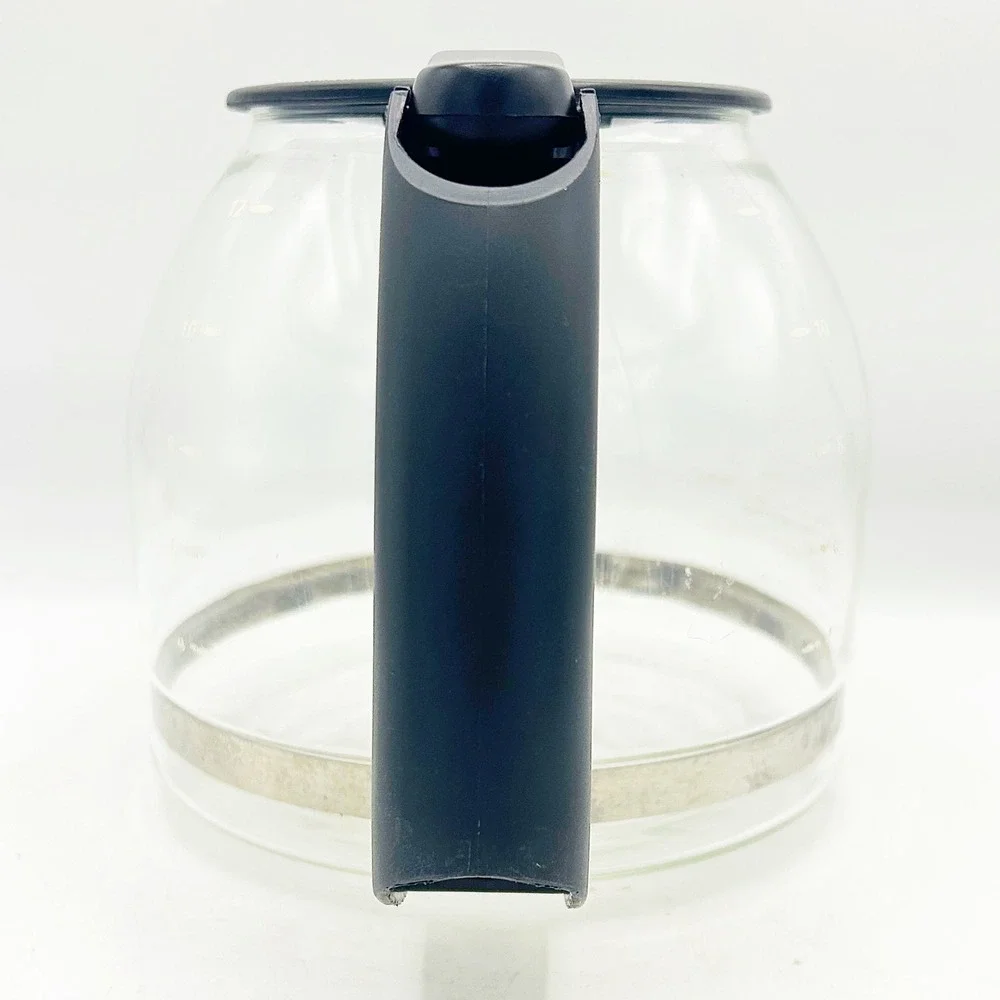 Mr. Coffee Replacement Carafe 12 Cup Clear‎ Good Glass Coffee Pot Black Handle